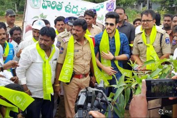 Akhil Akkineni At Haritha Haram Event